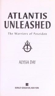 Front cover of Warriors of Poseidon (Atlantis Unleashed, Book 3) by Alyssa Day