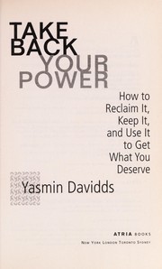 Cover of Take back your power by Yasmin Davidds-Garrido