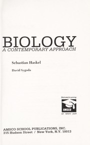 Cover of Biology by Sebastian Haskel