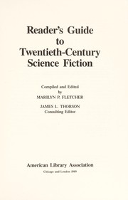Front cover of Reader's guide to twentieth-century science fiction by Marilyn P. Fletcher