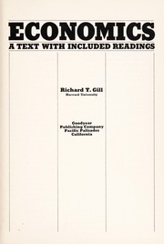 Cover of Economics by Richard T. Gill