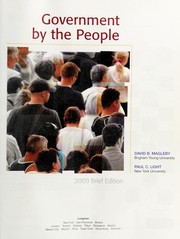 Front cover of Government by the people by David B. Magleby