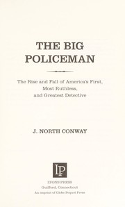 Cover of The big policeman by J. North Conway