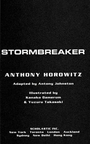 Front cover of Stormbreaker by Anthony Horowitz