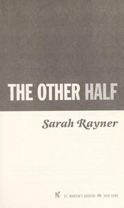 Front cover of The other half by Sarah Rayner