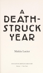 Cover of A death-struck year by Makiia Lucier