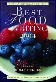 Cover of Best Food Writing 2004 by Holly Hughes