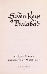 Front cover of The Seven Keys of Balabad by Paul Haven
