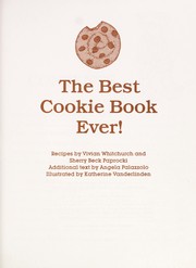 Front cover of The Best Cookie Book Ever! by Vivian Whitchurch