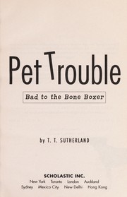 Cover of Bad to the bone boxer by Tui T. Sutherland