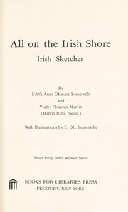Cover of All on the Irish shore by E. OE. Somerville