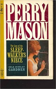 Front cover of The case of the sleepwalker's niece by Erle Stanley Gardner