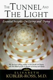Front cover of The tunnel and the light by Elisabeth Kübler-Ross