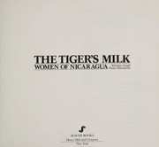 Front cover of The tiger's milk by Adriana Angel
