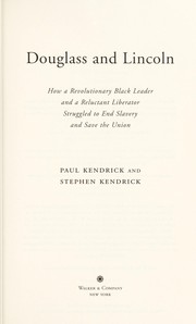 Front cover of Douglass and Lincoln by Paul Kendrick