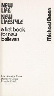 Front cover of New life, new lifestyle by Michael Green