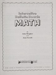 Front cover of Math / by Judy Meagher and Joan Novelli by Judy Meagher