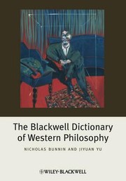 Front cover of The Blackwell dictionary of Western philosophy by Nicholas Bunnin
