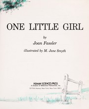 Front cover of One little girl by Joan Fassler