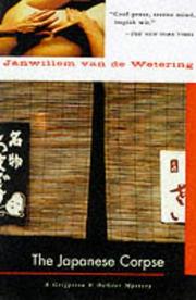 Cover of The Japanese Corpse by Janwillem van de Wetering