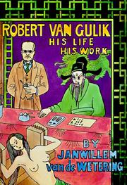 Cover of Robert van Gulik by Janwillem van de Wetering