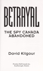 Cover of Betrayal by David Kilgour