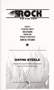 Cover of Rock to the top by Dayna Steele