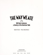 Cover of The way we ate by Noah Fecks