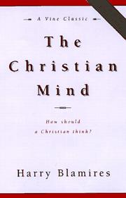 Cover of The Christian mind by Harry Blamires
