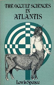 Cover of The Occult Sciences in Atlantis by Lewis Spence
