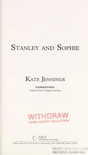 Front cover of Stanley and Sophie by Kate Jennings