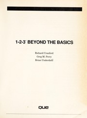 Cover of 1-2-3 beyond the basics by Richard Cranford