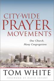 Cover of City-Wide Prayer Movements by Tom White