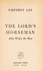 Front cover of The Lord's horseman by Umphrey Lee