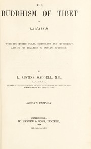 Cover of The Buddhism of Tibet by L. A. Waddell