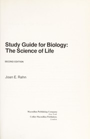 Front cover of Biology by Joan Elma Rahn