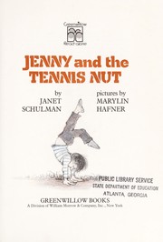 Cover of Jenny and the tennis nut by Janet Schulman