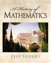 Front cover of A History of Mathematics by Jeff Suzuki