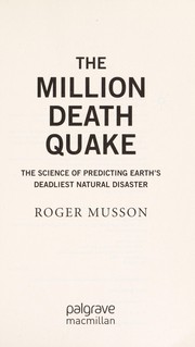 Front cover of The million death quake by Roger Musson
