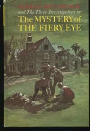 Front cover of The Mystery of the Fiery Eye by Robert Arthur