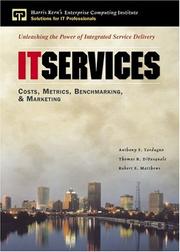 Cover of IT services by Anthony Tardugno