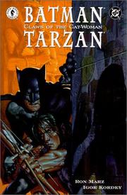 Cover of Batman/Tarzan by Ron Marz