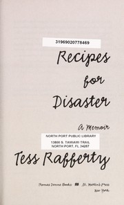 Cover of Recipes for disaster by Tess Rafferty