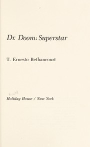 Cover of Dr. Doom, superstar by T. Ernesto Bethancourt