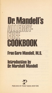 Front cover of Dr Mandel Allgy Ck by Fran gare