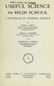 Cover of Useful science for high school by Henry Townsend Weed