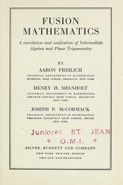 Cover of Fusion mathematics by Aaron Freilich
