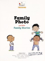 Front cover of Family photo and other family stories by Unknown