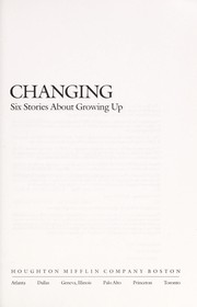 Front cover of Changing by Houghton Mifflin Company