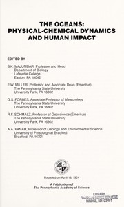 Front cover of The oceans by Shyamal K. Majumdar